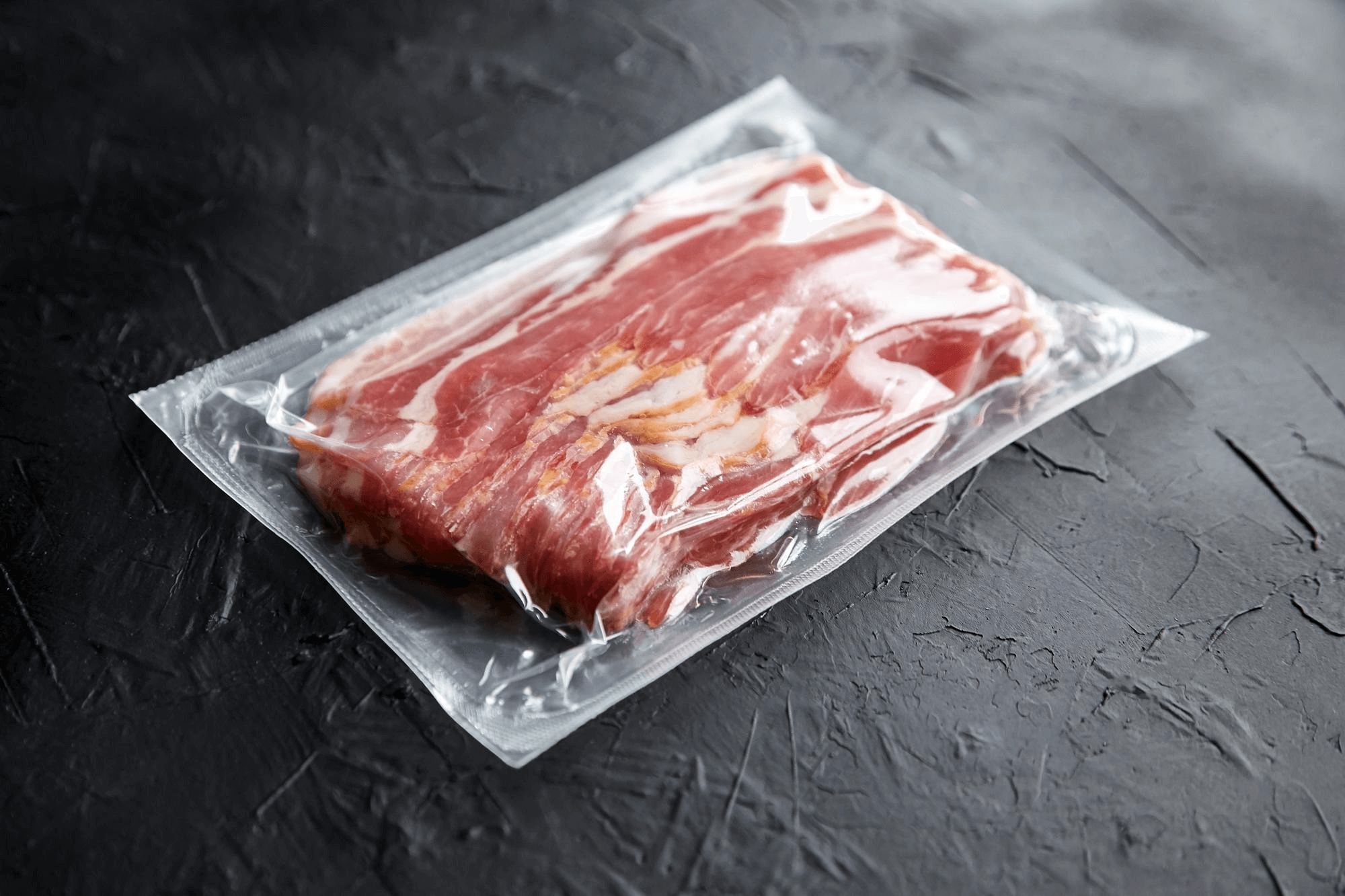 Vacuum packed meat