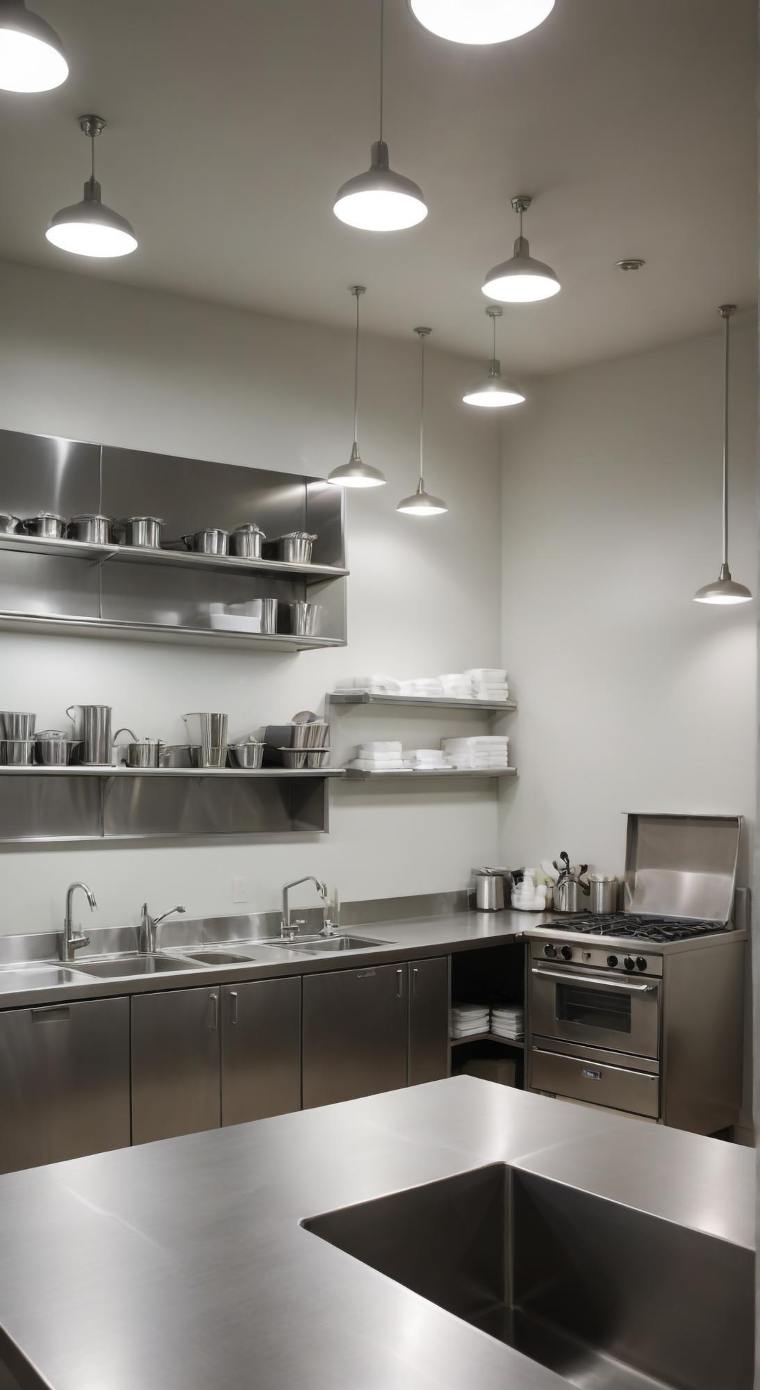 Stainless steel kitchen